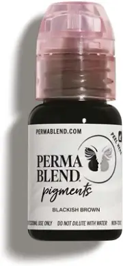- Blackish Brown Tattoo Ink - Microblading Supplies for Eyebrow Tattoo or Eyelin