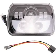 300W 5x7 Led Headlights Led Sealed Beam Headlamp with High Low Beam Led Headlight for Jeep Wrangler YJ Cherokee XJ Black