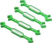 Wrench Adjustment Push Rod Wrench Turnbuckle Nut Ball End Joint Remover Tool for RC Car Accessories 3/3.2/3.5/3.7/4/5/5.5/6mm-Green