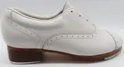 BLOCH Jason Samuels Smith Women's Tap Dancing Shoes, White, Size 8 (S0313L)