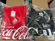 Coca-Cola T-Shirts red and black XL (2) coke