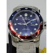 INVICTA Pro Diver Quartz Blue Dial Pepsi Bezel Men's Watch 39090