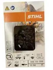 Chain 68 Mesh 1.6 MM 325'' Original Stihl for Chainsaw GTA26 3686-000-0068