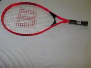 Wilson Roger Federer 25" Youth Tennis Racket Ages 9-10 Red & Gray New