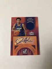 2018-19 Donruss Timeless Treasures Jerome Robinson RC Jersey Auto /99 Clippers