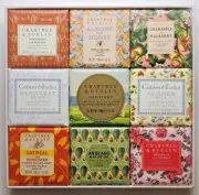 Crabtree & Evelyn Triple Milled Soap Gift Set 9 x 100g/3.5oz New Nantucket Briar