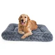 Dog Beds Crate Pad for Medium, Large Dogs, Deluxe Rose Plush Cat Sleeping