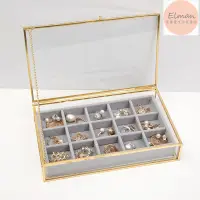 在飛比找蝦皮商城精選優惠-飾品收納盒 首飾收納盒 首飾盒 戒指收納盒 飾品收納 珠寶首