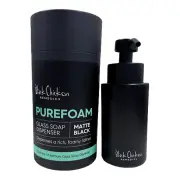 Black Chicken Remedies PureFoam Glass Soap Dispenser
