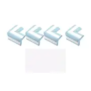 Corner Guards Edge Protectors, 4Pack Foam Bumper Thicken, 60mm White Blue