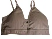 Danskin bra style DS5175 size large dusty rose removable pads NWT