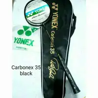 在飛比找蝦皮購物優惠-Yonex Carbonex 35ex 羽毛球拍加長黑色 Q