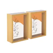 Nicola Spring 3D Deep Box Photo Frames - 5 x 7" - Pack of 5