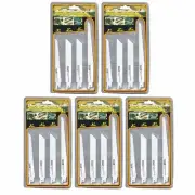 5 Pks 10 Pcs Universal Reciprocating Saw Blades Set 6-8" Carbon Steel Wood Metal