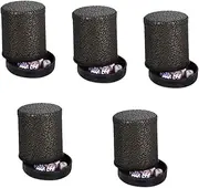 ibasenice 5 Sets Dice Cup Party Supply Dice with Cup Lined Dice Cup Dice Cup Games Dice Rolling Cup Miniature Dice Cup Dice Cup with Dices Dice Shaker Role Playing Dice Cup Abs