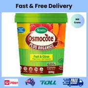 Scotts Osmocote plus Organics Fruit and Citrus Fertiliser and Soil Improver, 800