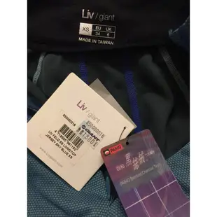 GIANT Liv FELIZ女短袖衣長版休閒款車衣（XS)