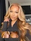 Bye Bye Knots Glueless Wig Body Wave 7x5 Lace Front Wigs Invisible Knots Lace...
