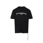 [Mastermind World] Mastermind World-Black Cotton Hand Written Logo Short Sleeves Tee-Uomo XL STAND