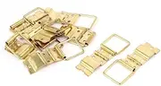 Aexit Box (Tool holder) Case Retro Style Positioning Support Hinges Gold Tone 37.5mm x (85ry472qf708) 16.5mm 10pcs