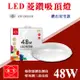 旭光 48W LED 星空吸頂燈 菱鑽 3段壁切調亮 遙控器調色調亮 易吸吸頂燈 美術燈【奇亮精選】含稅