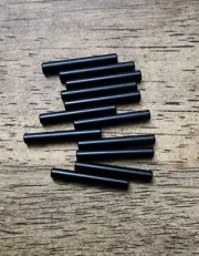 LEGO Black Bar 3L (Bar Arrow) QTY 12. Part No. 87994.