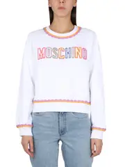 [Moschino] Moschino-Crewneck Sweatshirt-Donna 40