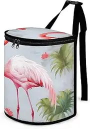 Garbage Storage Bags, White Flamingo Printed Garbage Storage Bags,car Garbage Storage Bags,Portable Garbage Storage Bags