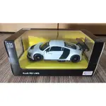 RASTAR AUDI R8 LMS 1:24 合金收藏模型車 白色