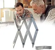Picket Masters Pro 3 Point Center Finder, Woodworking Center Finder Marking Tool, Metal 3 Point Center Point Locator Tool, Equidistant Measuring Tool, Marking Gauge For Quickly Locate Set Positions