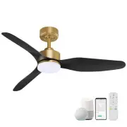 Hoenofly 48 Inch Smart Ceiling Fans with LED Lights Remote,Quiet DC Motor,Dim...
