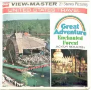 GREAT ADVENTURE Enchanted Forest New Jersey 3d View-Master 3 Reel Packet SEALED