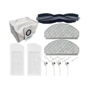 For Deebot T10/T10 Plus Robot Vacuum Cleaner Main Side Brush Dust Bag Hepa Filter Mop Cloth Spare P