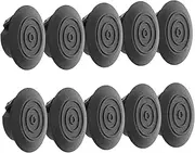CHILDWEET 10pcs Side Skirt Decorative Cars Mudguard Drain Plug Body Floor Pan Drain Plugs Front Rear Mud Guards Automotive Plug Side Skirt Trim Clip Splash Guards Plastic Black