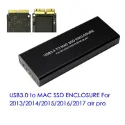 USB3.0 Enclosure For 2013 2014 2015 2016 2017 MacBook Air Pro Original SSD case