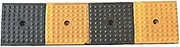Wheelchair Ramp Rubber Threshold Ramp Doorway Step Mat Portable Long Kerb Ramp Lightweight Uphill Pad for Wheelchairs Mobility Scooters and Power Chairs