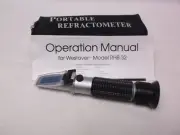 NIB Westover Model RHB-32 Brix Refractometer