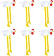 Chicken Hats - Perfect for Parties, Festivals, and Mardi Gras - 6 pack