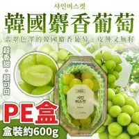 在飛比找台北濱江優惠-【台北濱江】PE韓國麝香葡萄PE盒/約600g