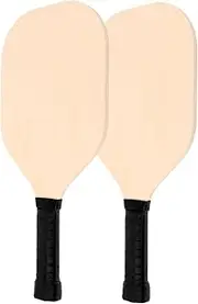 BCOATH Hole Ball Paddles Set Lightweight Poplar Racket for Sports Games Team Building Physical Fitness