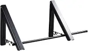 Wall Mounted Folding Clothing Rack Multi-Purpose Hanging Rod Drying Clothes Racks for Bedroom, Bathroom and Laundry Room Garment Rail