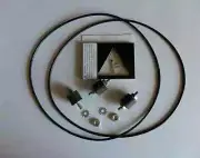 Wurlitzer 3100, 3110, 3200, 3210 Turntable Motor Mounts, Belts & Needle