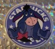 Starbucks Eeyore Ornament Real Pearl Custom #52