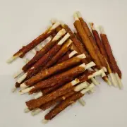 Duck Breast Jerky 1kg Wrapped Rawhide Stick Fillet Snacks, Chews