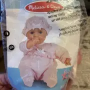 Melissa and Doug Mine to Love Jenna 12" Soft Body Baby Doll With Romper, Wash