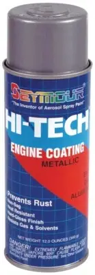 (2-Pack) Hi-Tech EN-71 Engine Paints Dull Aluminum