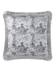 [DaVinci] Trieste Sqaure Cushion in Silver