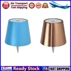 LF# LED Table Lamp Rechargeable 2000mAh RGB & 3 Color Wireless Bottle Lamp (Blue