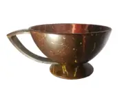 6 pcs set /Natural Coconut Shell Mug/ Handmade Tea Coffee Water Cup Eco-Friendly