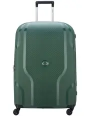 [Delsey] Clavel Valise Tr Extra 4 Dress Spinner 76cm in Deep Green